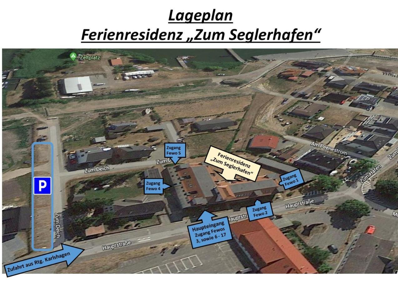 Residenz Zum Seglerhafen-St Apartamento Peenemunde Exterior foto